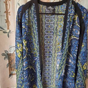 Sheer flowy cardigan